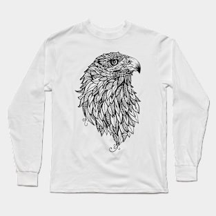 Eagle Illustration Long Sleeve T-Shirt